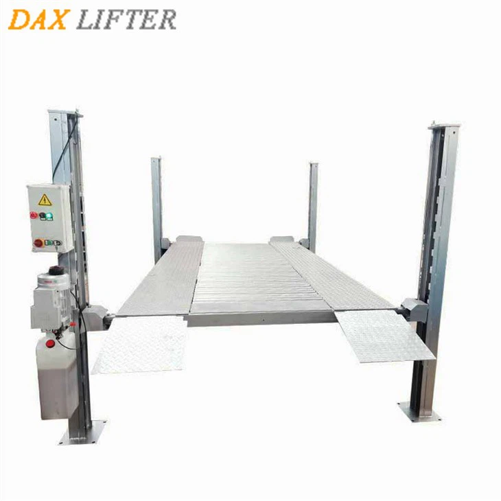 4 Post Garage Car Lift factory